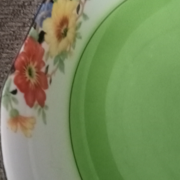Celebrate serving Bowl 1950s Hand Painted and Made In Germany - Picture 2 of 7